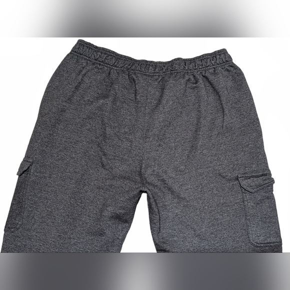 Champion Men's 2XL Dark Heather-Gray Fleece Tapered & Cuffed Sweatpants Joggers - Picture 4 of 14